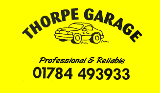 Thorpe Garage Sign